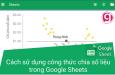 Cách sử dụng công thức chia số liệu trong Google Sheets